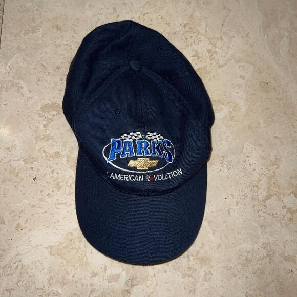 Parks & Race American Revolution Chevrolet Cap Racing Flag Vintage Baseball Car - Picture 1 of 3